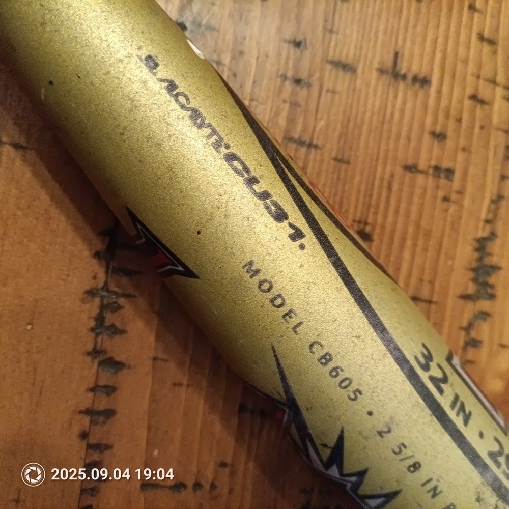 Louisville Slugger TPX Laser Baseball Bat 32" 29 oz – Model CB605 - Picture 5 of 9